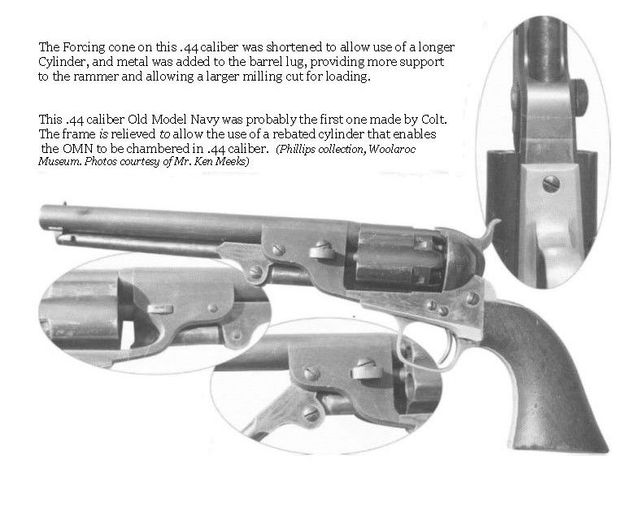 The .44 Caliber Old Model Navy Revolver