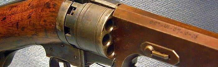 Colt Paterson Revolving Rifle with Chamfered Cylinder Chamber Mouths