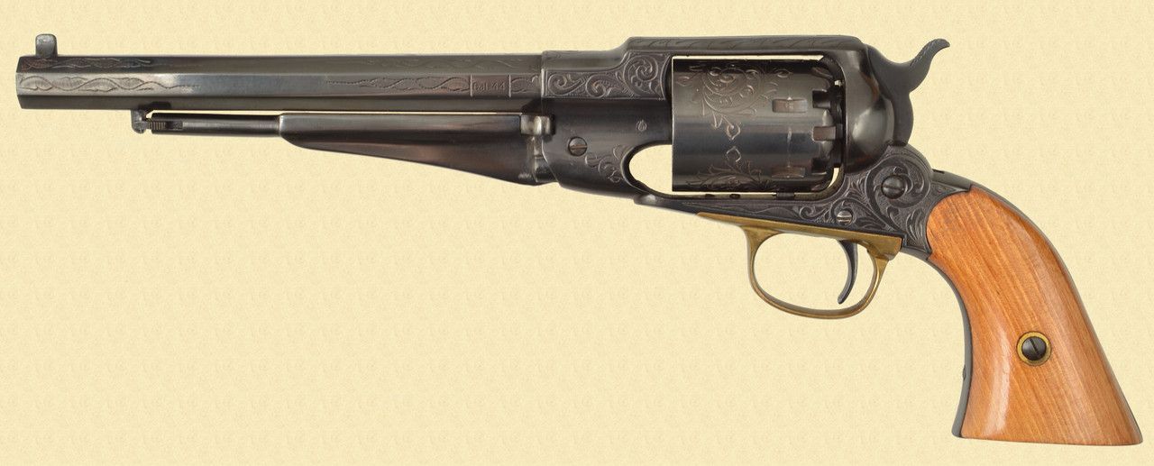 E. N. Santa Barbara 1858 Remington New Army Revolver