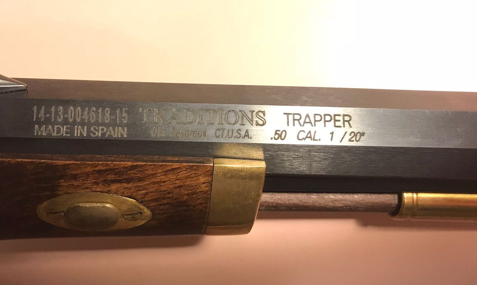 Traditions Performance Firearms importer mark