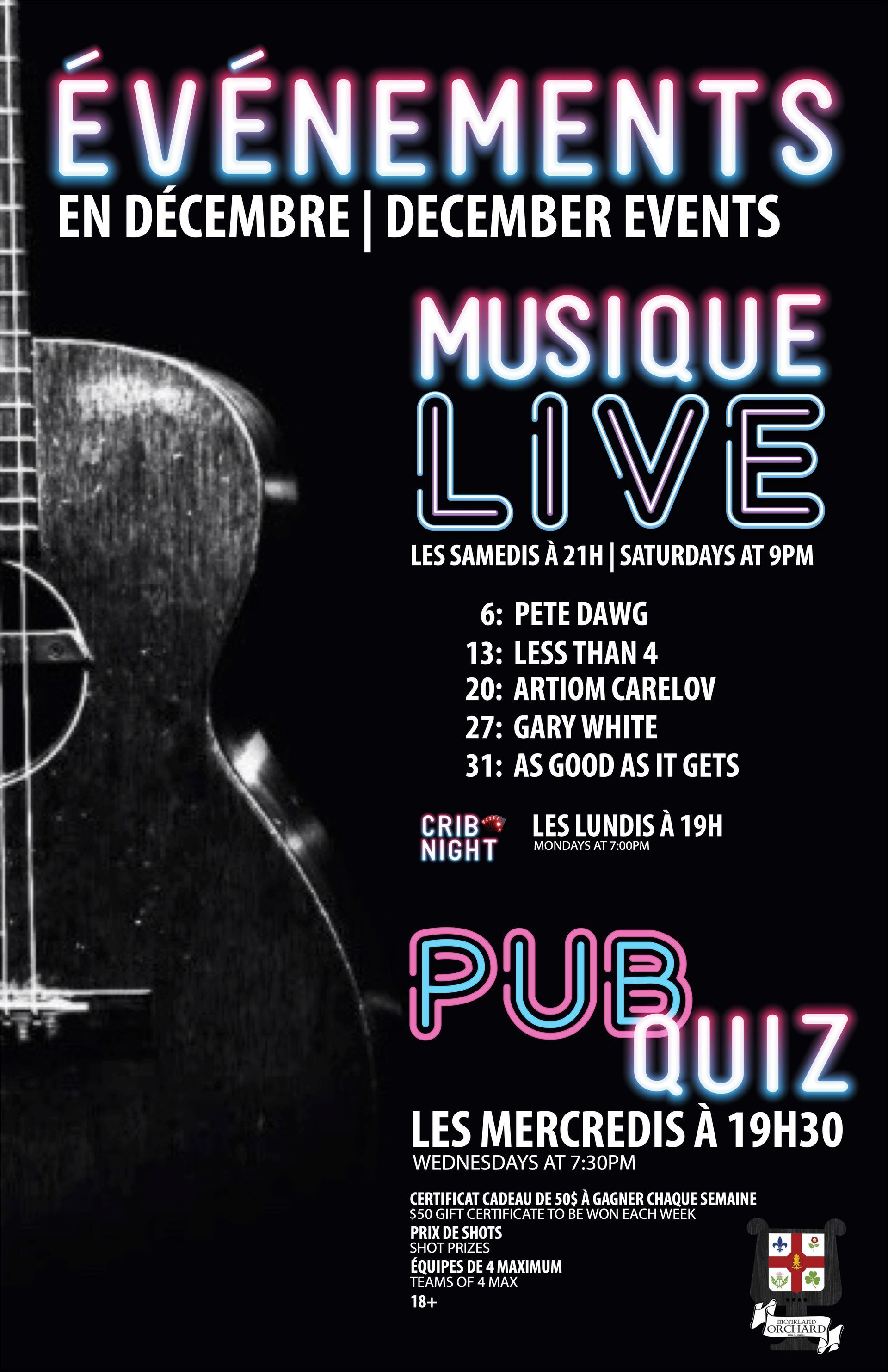 A poster for an event called evenements en aout august events