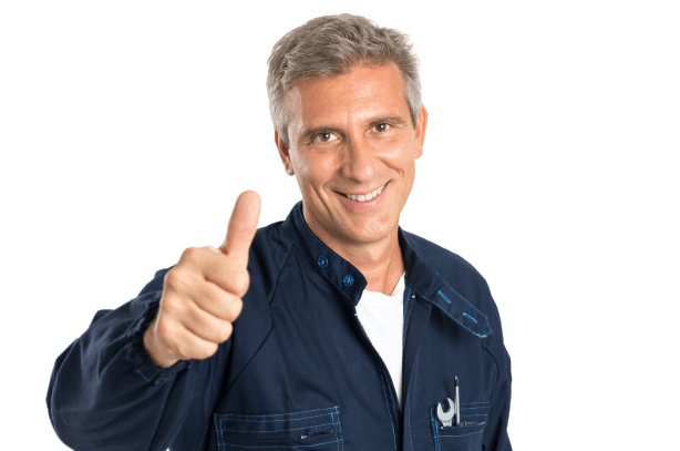 Worker with Thumbs Up — Coral Springs, FL — Air Conditing & Appliances by Jim