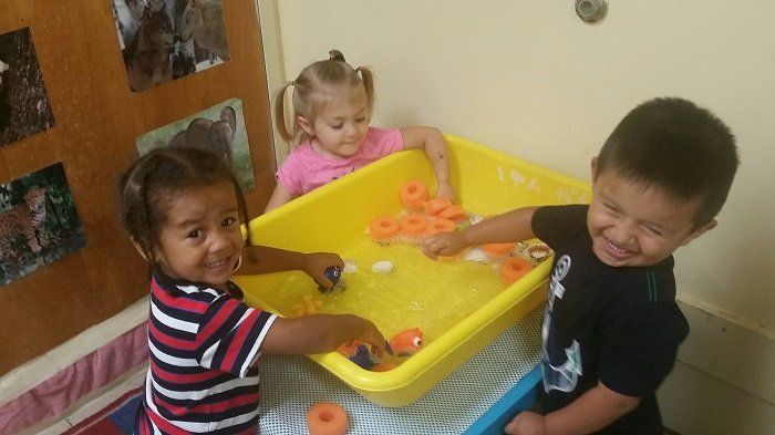 Preschoolers playing with each other — School in Jeffersonville PA
