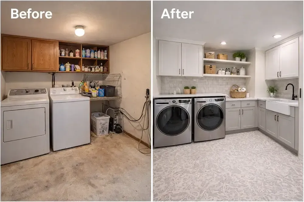 Bathroom Floor Remodeling