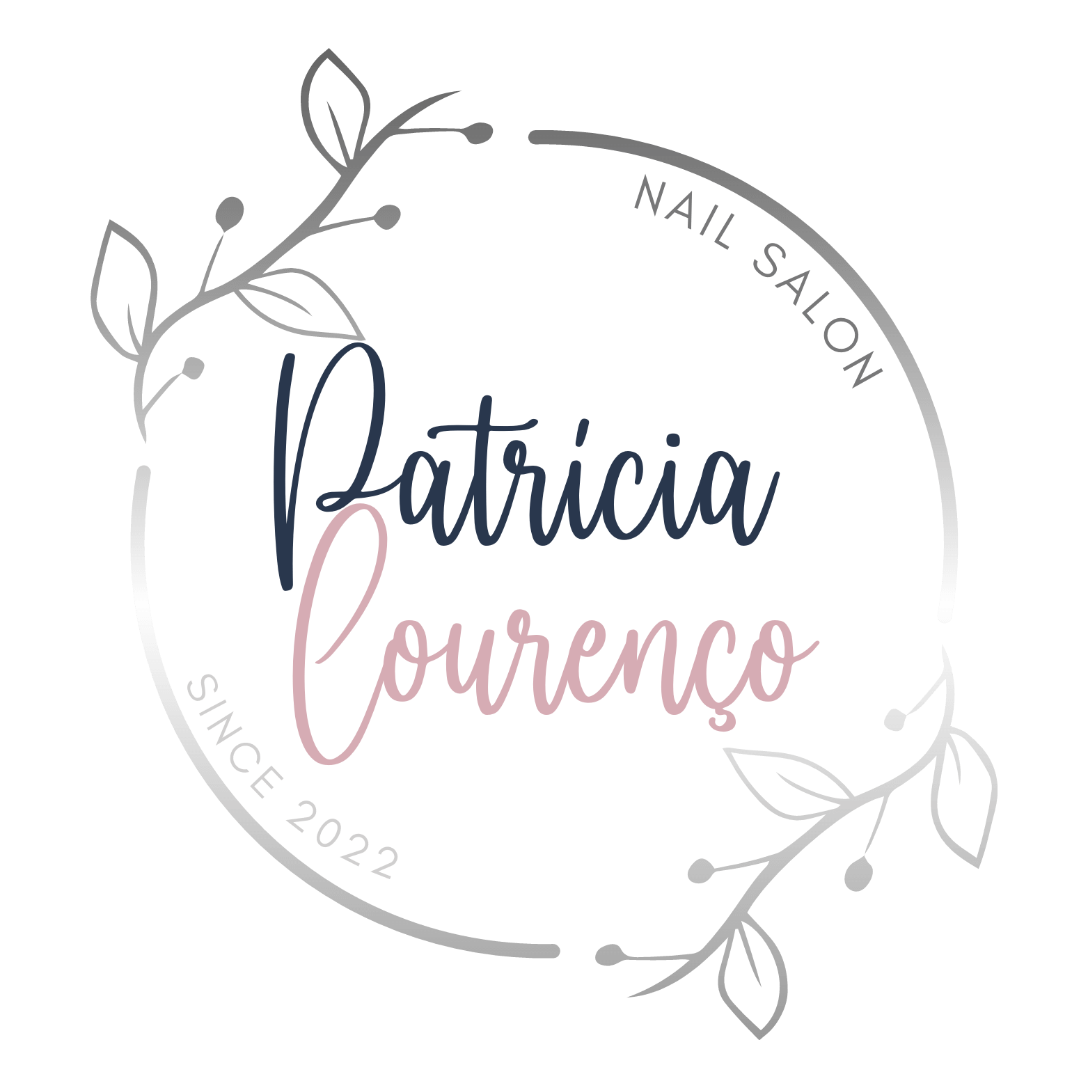 Logotipo SecundĂĄrio PatrĂcia Lourenço - Nail Salon