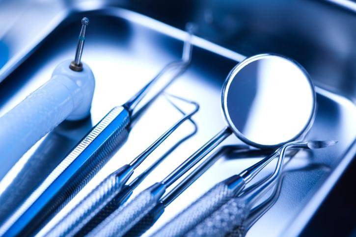 Particolare ferri del dentista