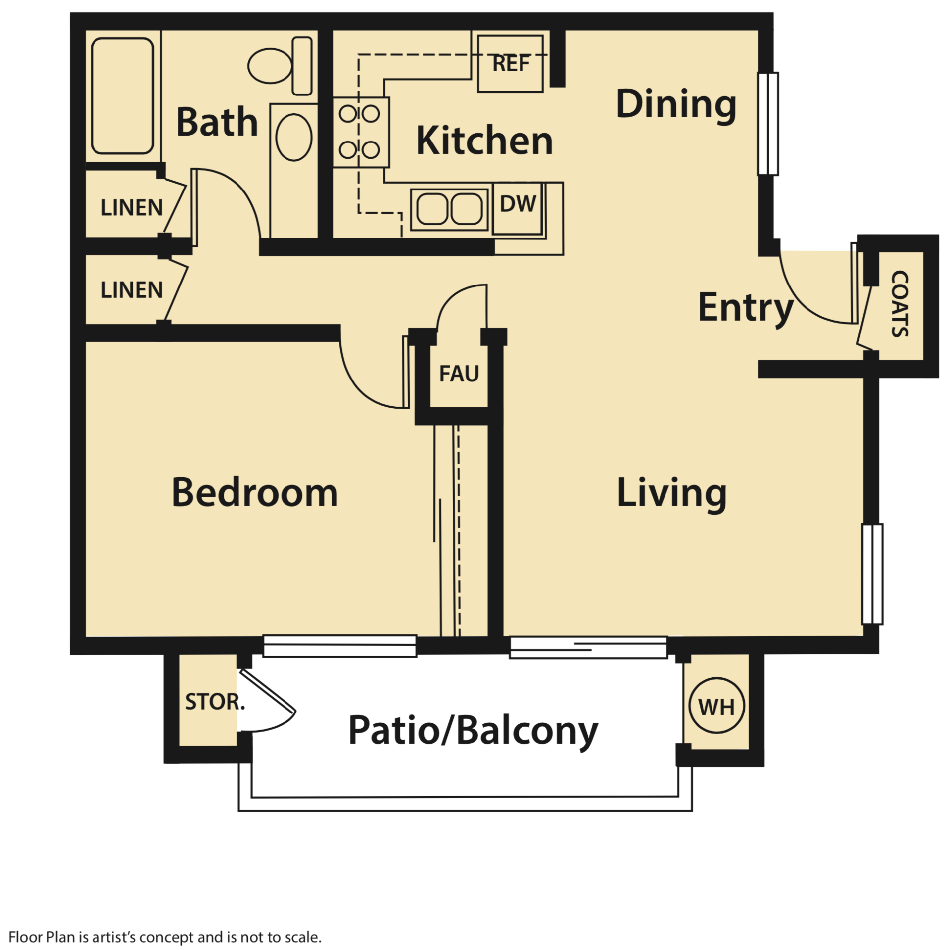 Anchorage Floor Plan