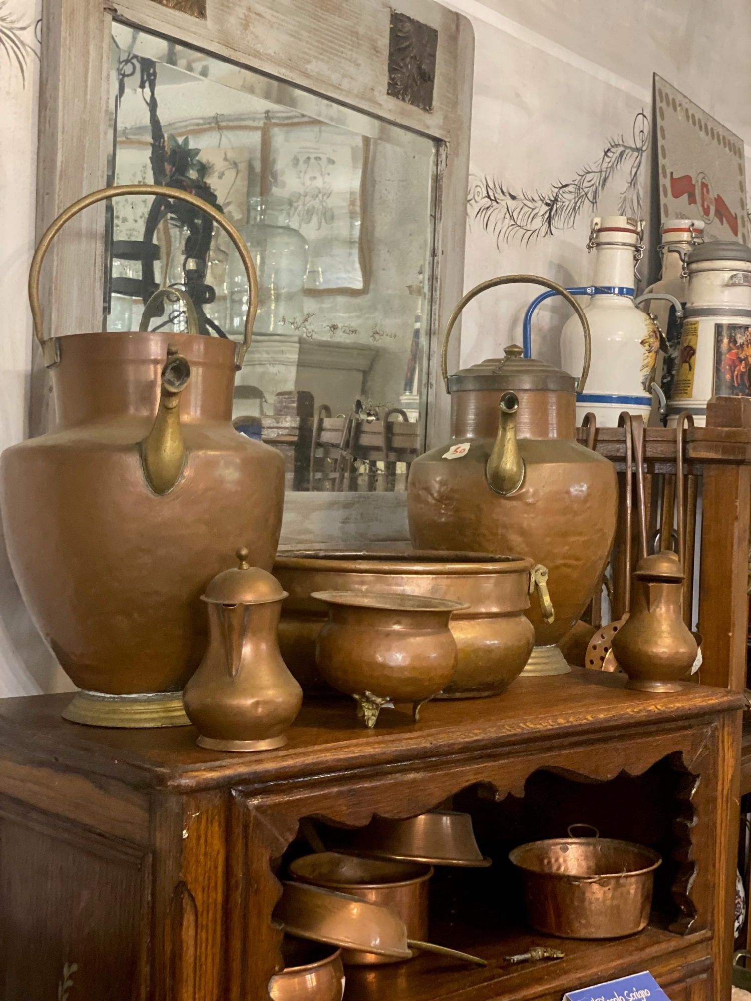 copper objects Piccolo Scrigno Sarzana