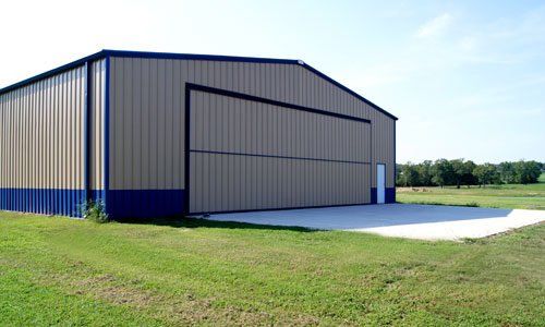 Blue and White Hangar — Jacksonville, FL — Assign Commercial Group