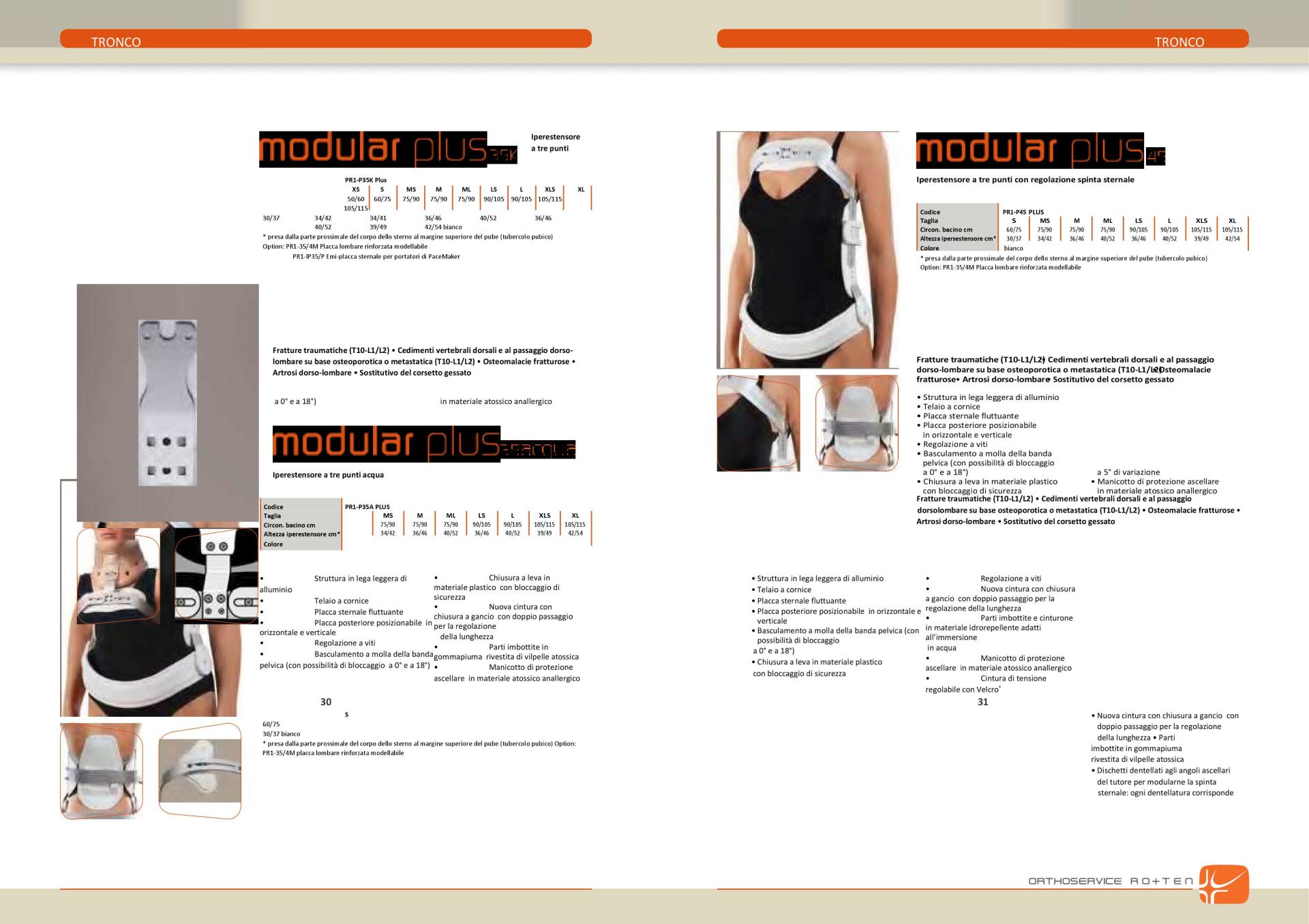 Volantino busto sanitario