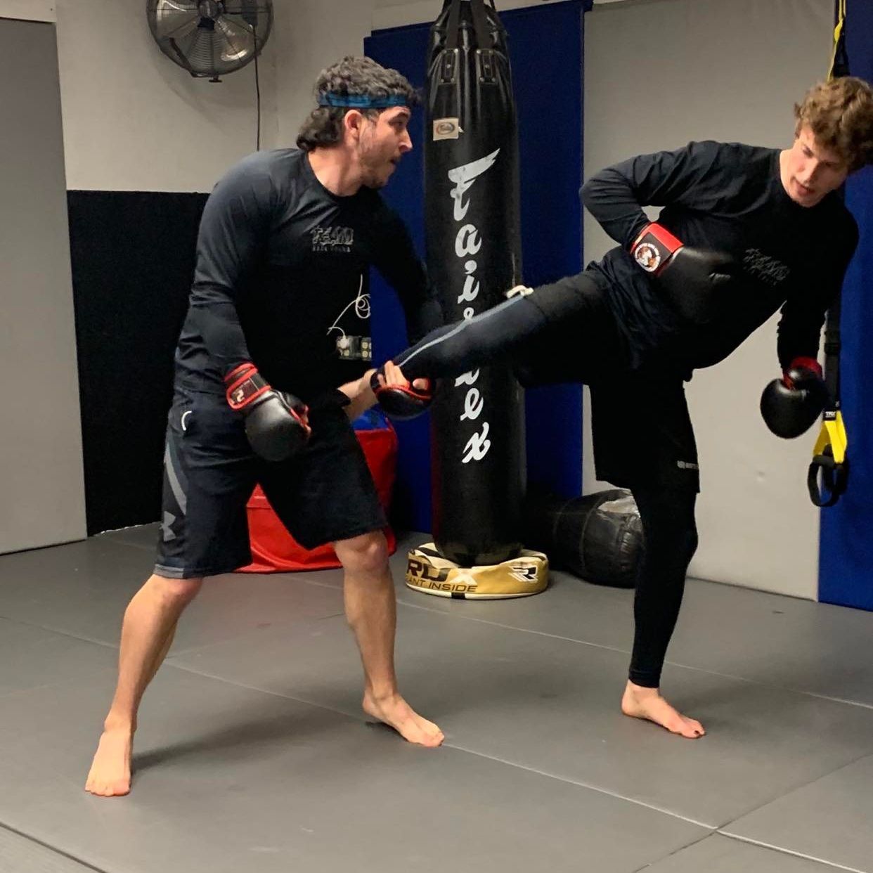 muay thai kickboxing partners