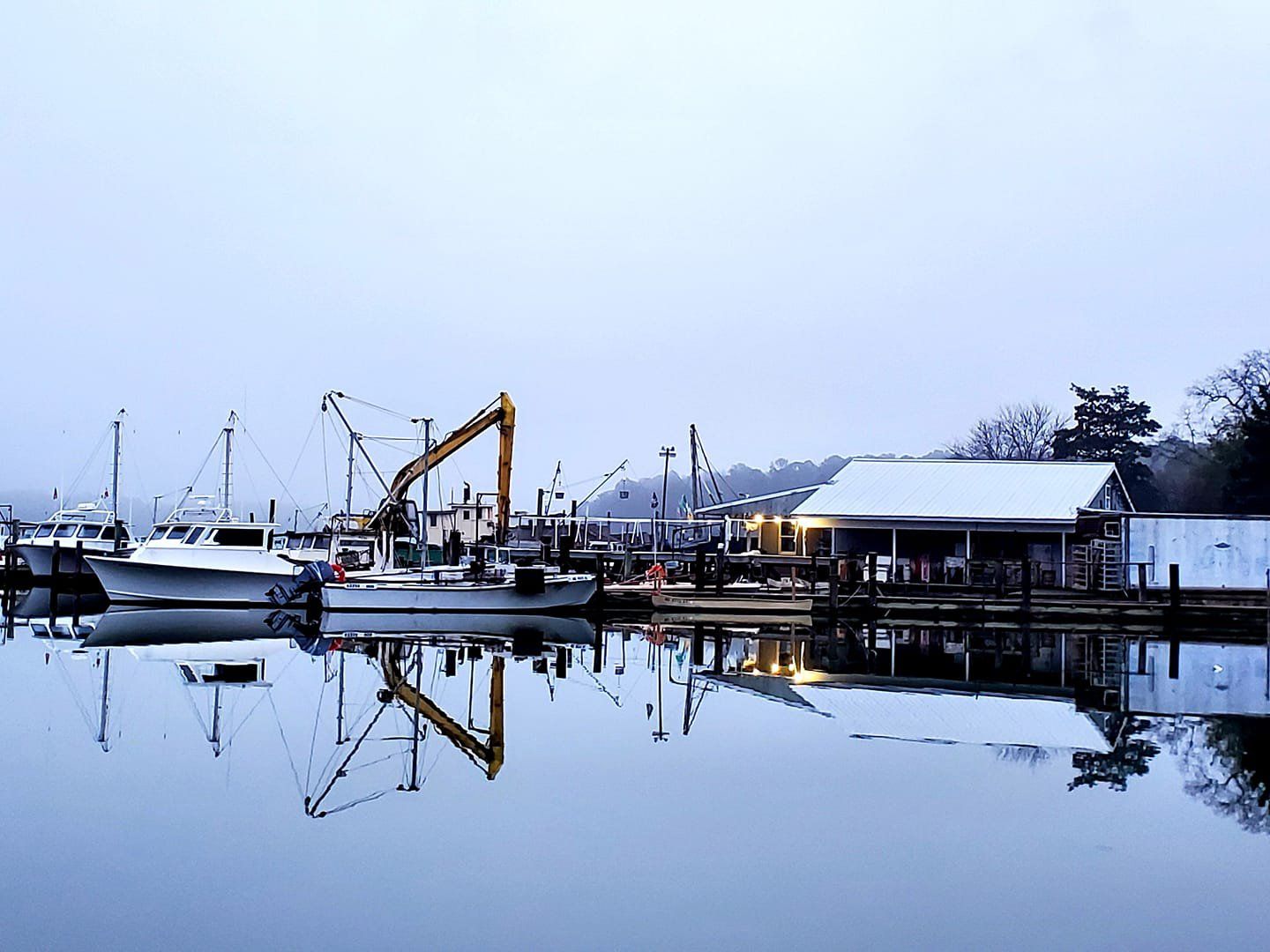 Marina Boat Port — Bozman, MD — PT Hambleton Seafood