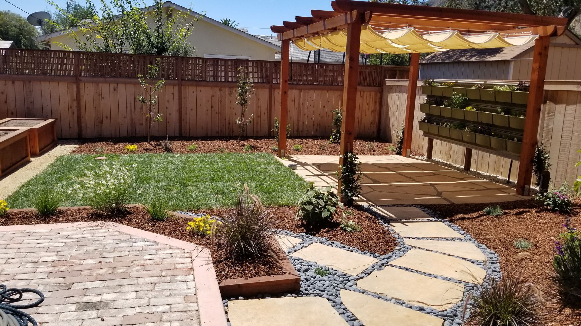 Backyard — Arroyo Grande, CA — NSL Landscape Co.