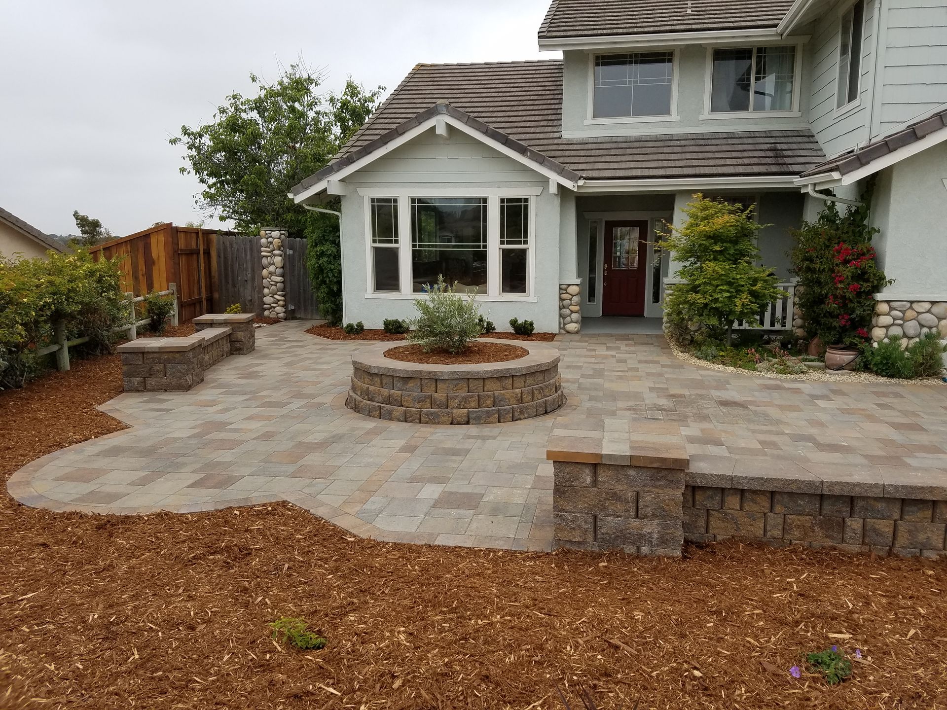 Beautiful Front Yard — Arroyo Grande, CA — NSL Landscape Co.