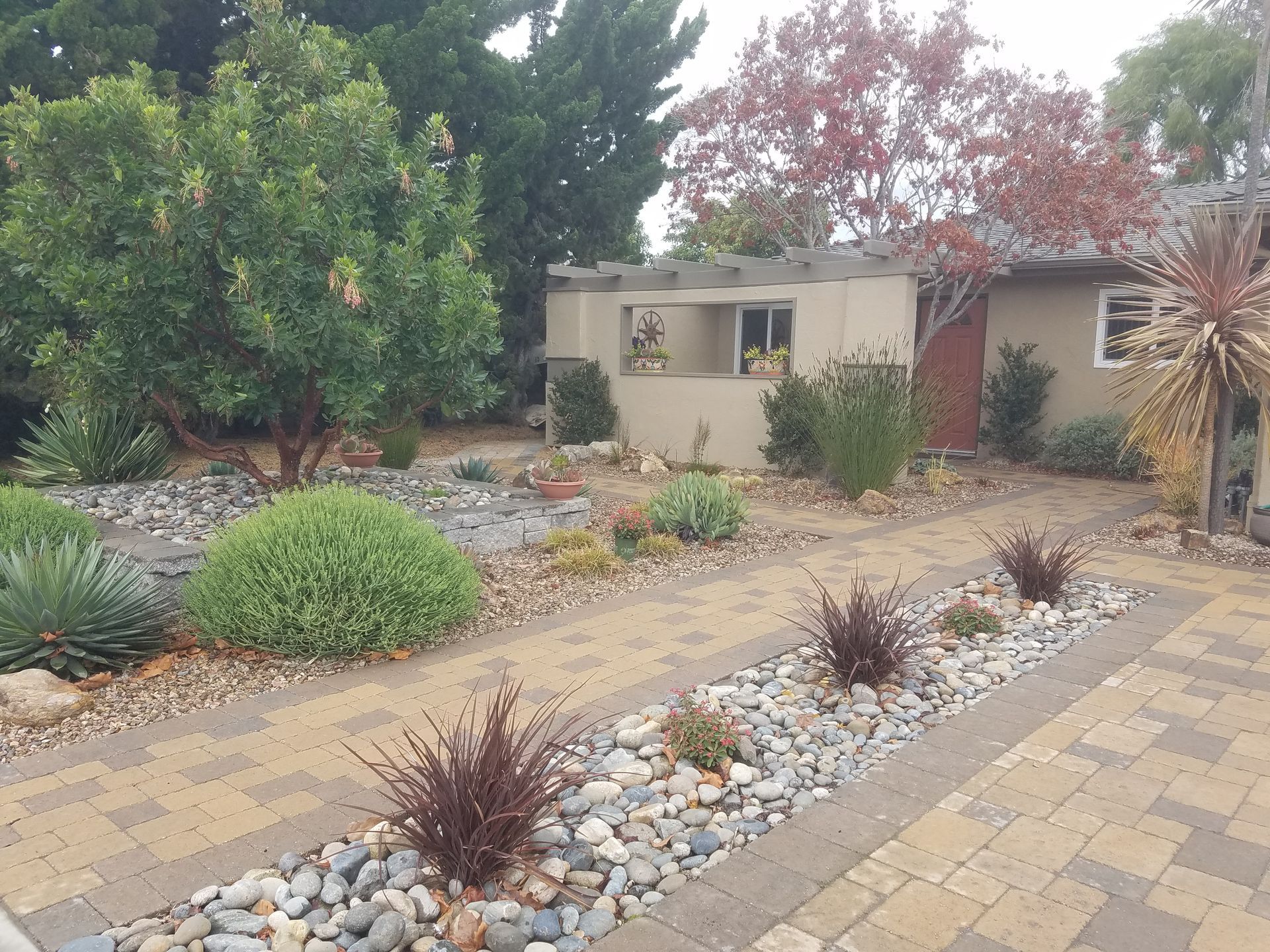 Landscaping in Front Yard — Arroyo Grande, CA — NSL Landscape Co.