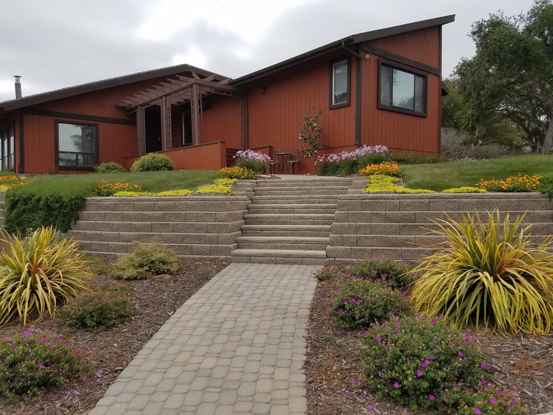 House with Beautiful Landscape — Arroyo Grande, CA — NSL Landscape Co.