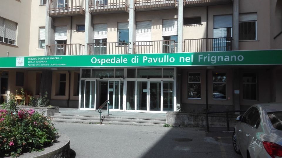 Insegna di un ospedale