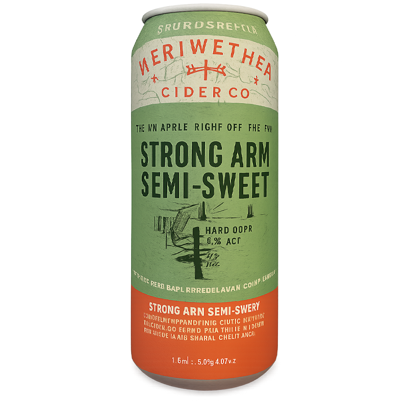 Can of Heriwether Cider Company's 