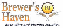 A logo for brewers haven beer , wine and brewing supplies