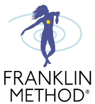 A franklin method logo with a silhouette of a woman