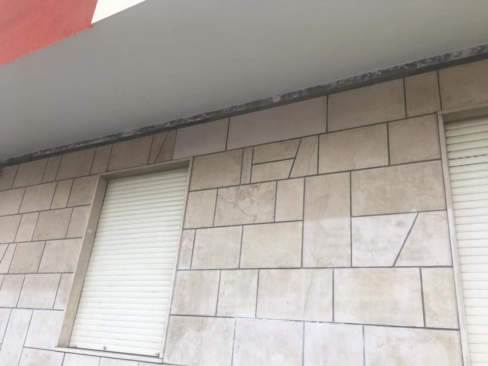 parete esterna in pietra naturale