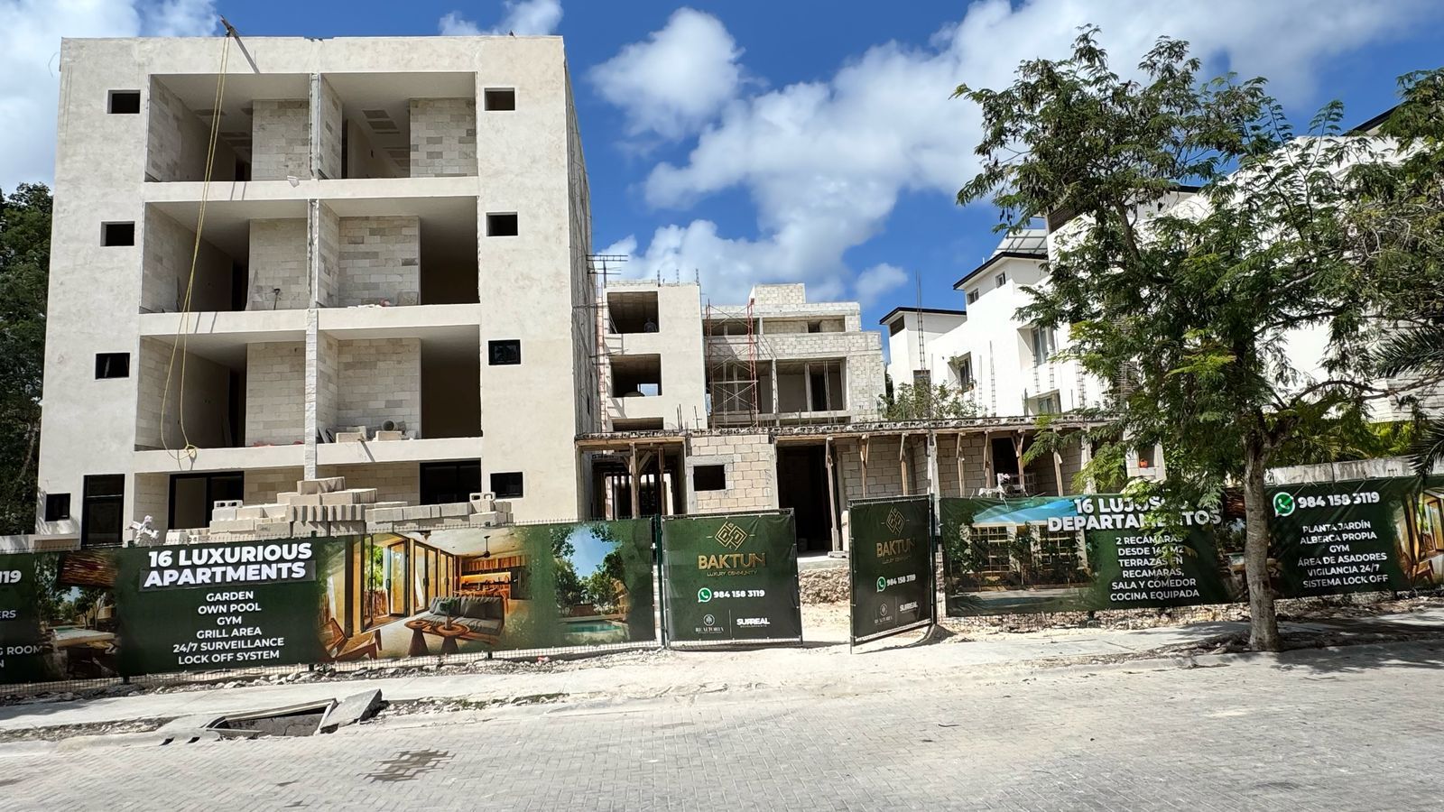 En obra: Ingreso Baktun