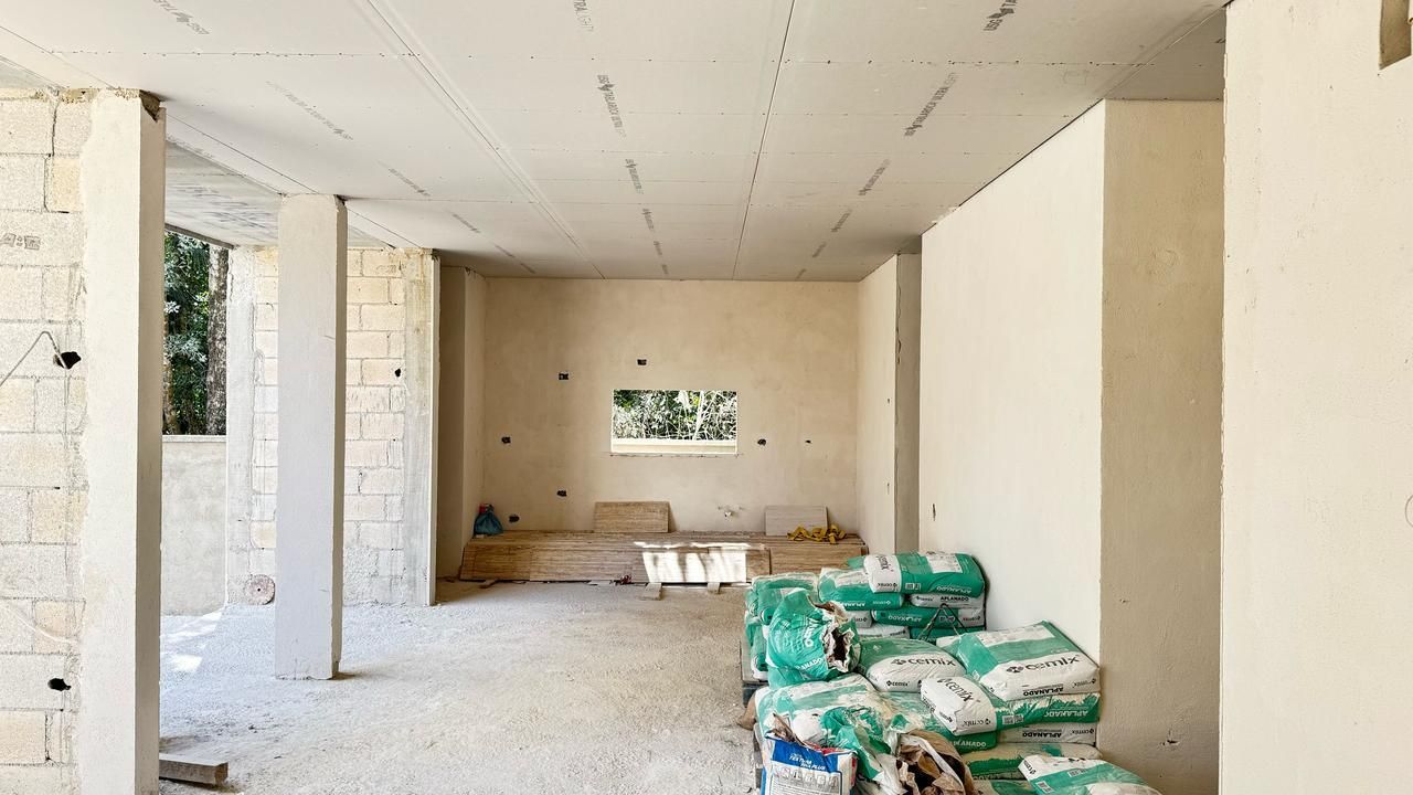 En obra: Sala comedor