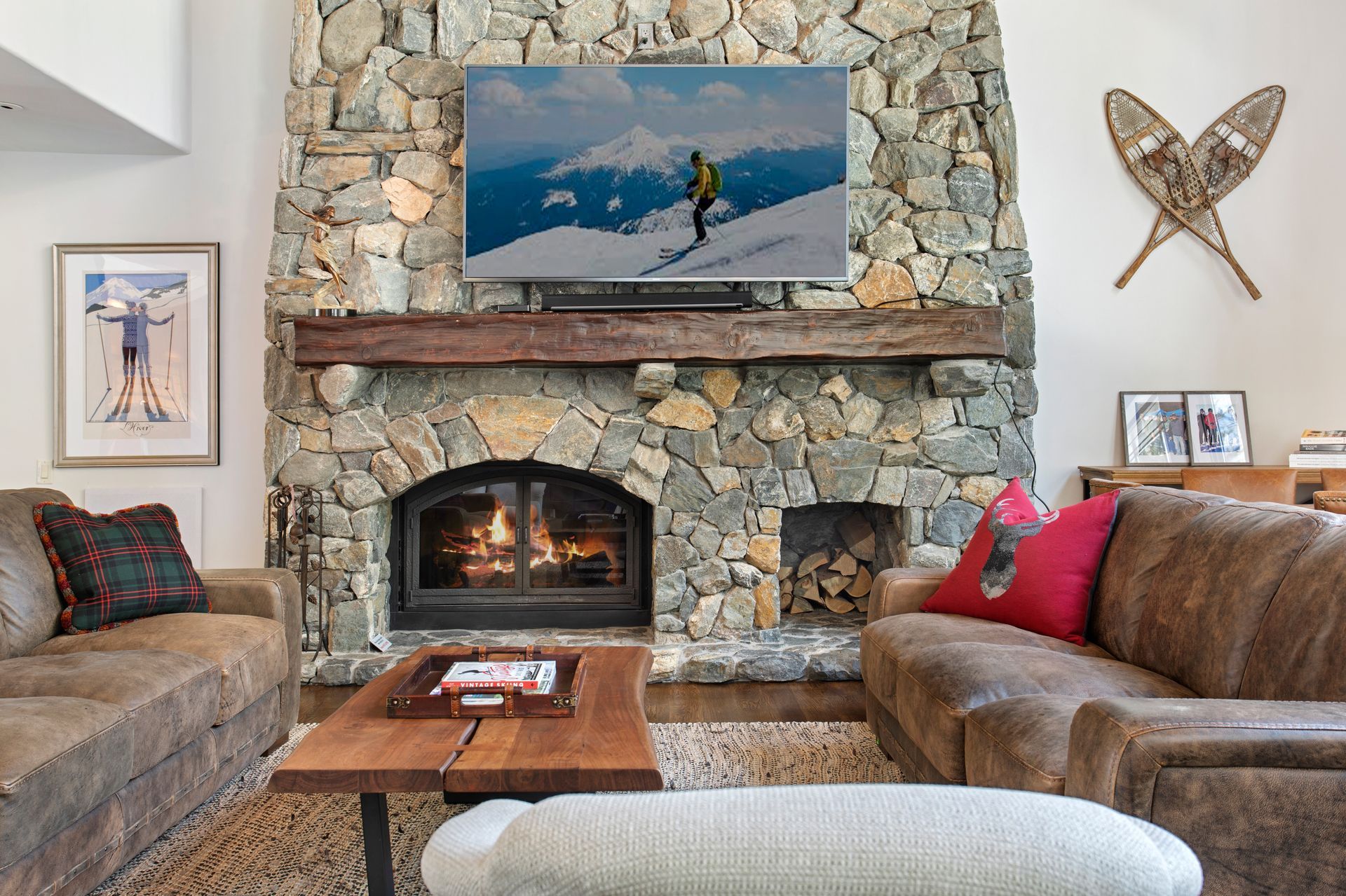 Beaver Damn fire place