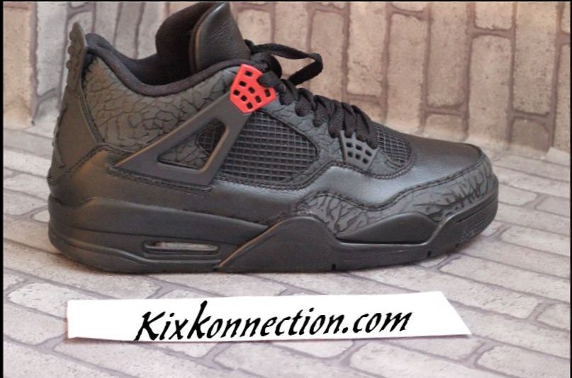 Air Jordan 4 (IV) 3Lab4 Black Infrared