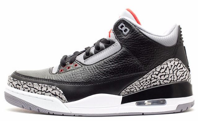 Nike Air Jordan 3 (III) Black Cement