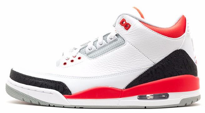 Nike Air Jordan 3 (III) Fire Red