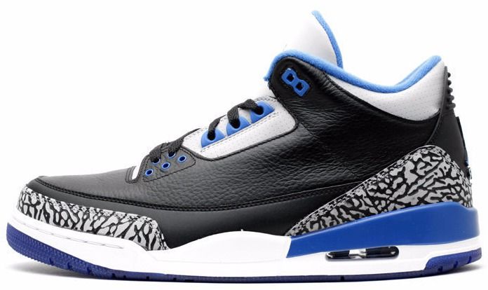 Nike Air Jordan 3 (III) Sport Blue