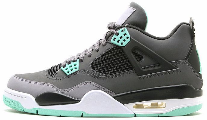  Air Jordan 4 (IV) Green Glow