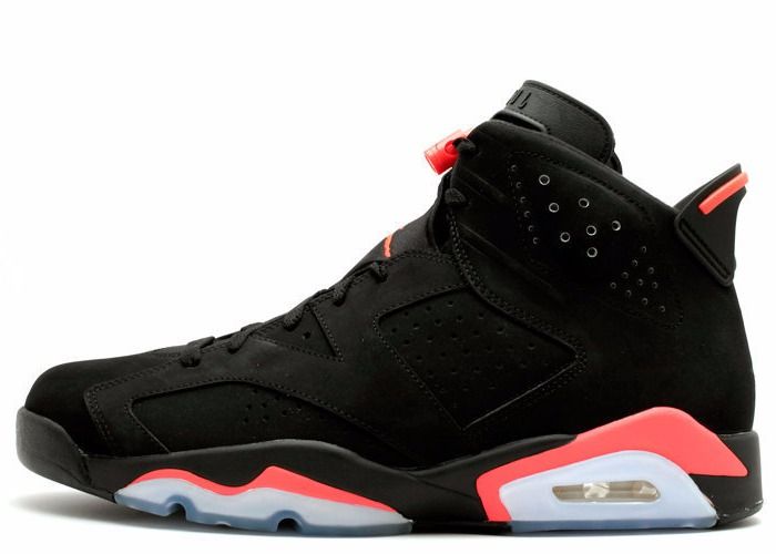 Air Jordan 6 (VI)  black Infrared