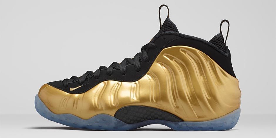 Nike Air Foaposite ONE Gold Metallic