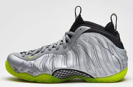 Nike Air Foamposite ONE Silve / Lime