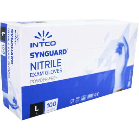 Nitrile handschoen L