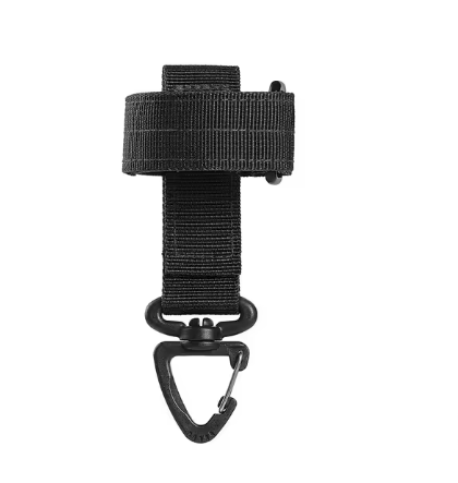 Zwarte Handschoenhouder met Haak