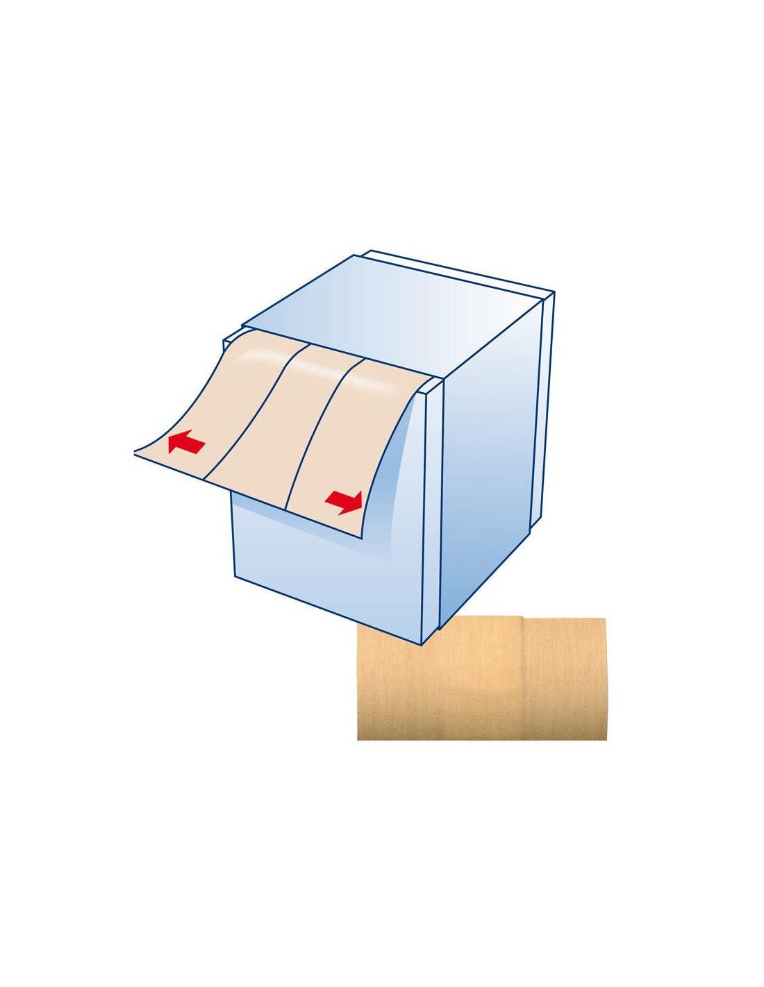 Pleister op rol 500x8cm