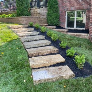 Garden Stone Steps — Westland, MI — Merlino's Bushel Center, Nursery & Landscaping