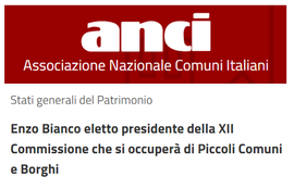 anci associazione nazionale comuni italia enzo bianco stati generali patrimonio italiano