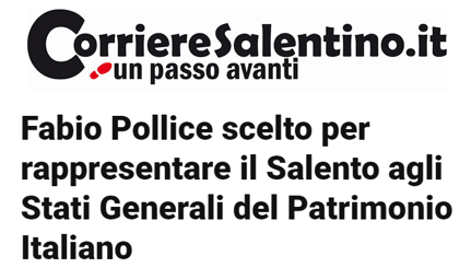 corriere salentino stati generali patrimonio italiano