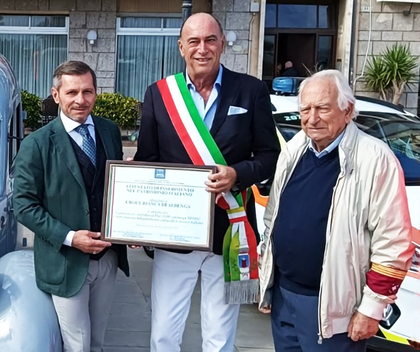 ivan drogo inglese presidente ente stati generali patrimonio italiano marco melgrati sindaco alassio dino ardoino presidente croce bianca albenga