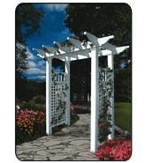 Beautiful Rectangular Arbor - Fence Contractor in Garfield, NJ