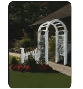Beautiful Rounded Arbor - Fence Contractor in Garfield, NJ