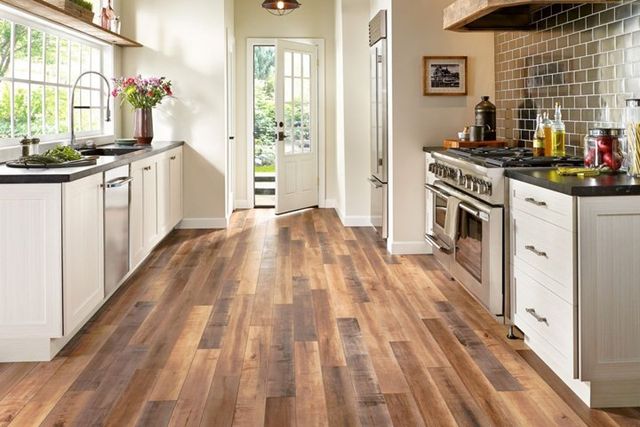 Gilbert Flooring Co, Can You Install Laminate Flooring Under Kitchen Cabinets
