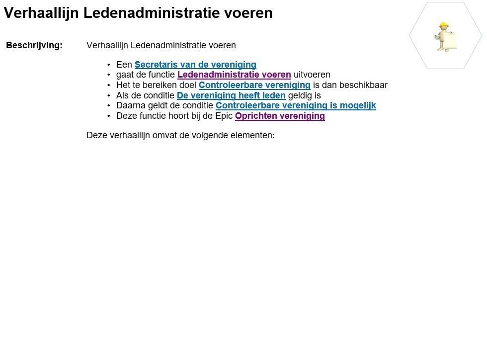 Feature ledenadministratie