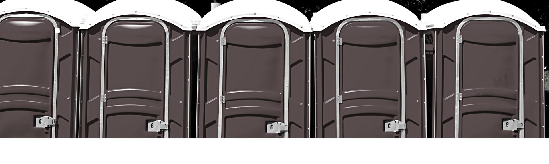 portable toilets