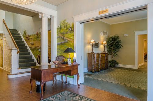 Cole & Garrett Funeral Home inside