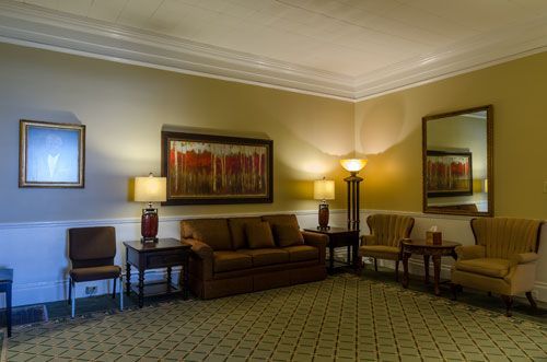 Cole & Garrett Funeral Home seating